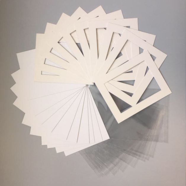 Mount Kits A4 to fit 9”x6” Cream 20 Pack