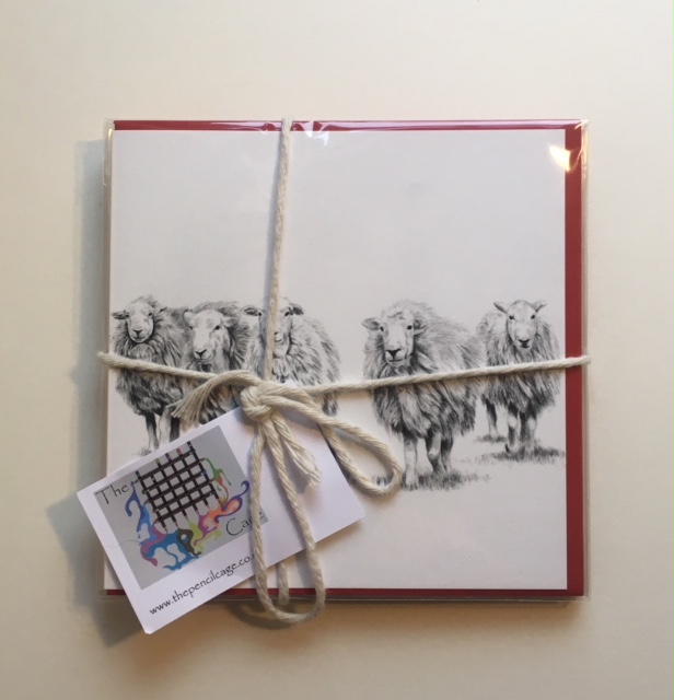 The Herdwick sheep card pack